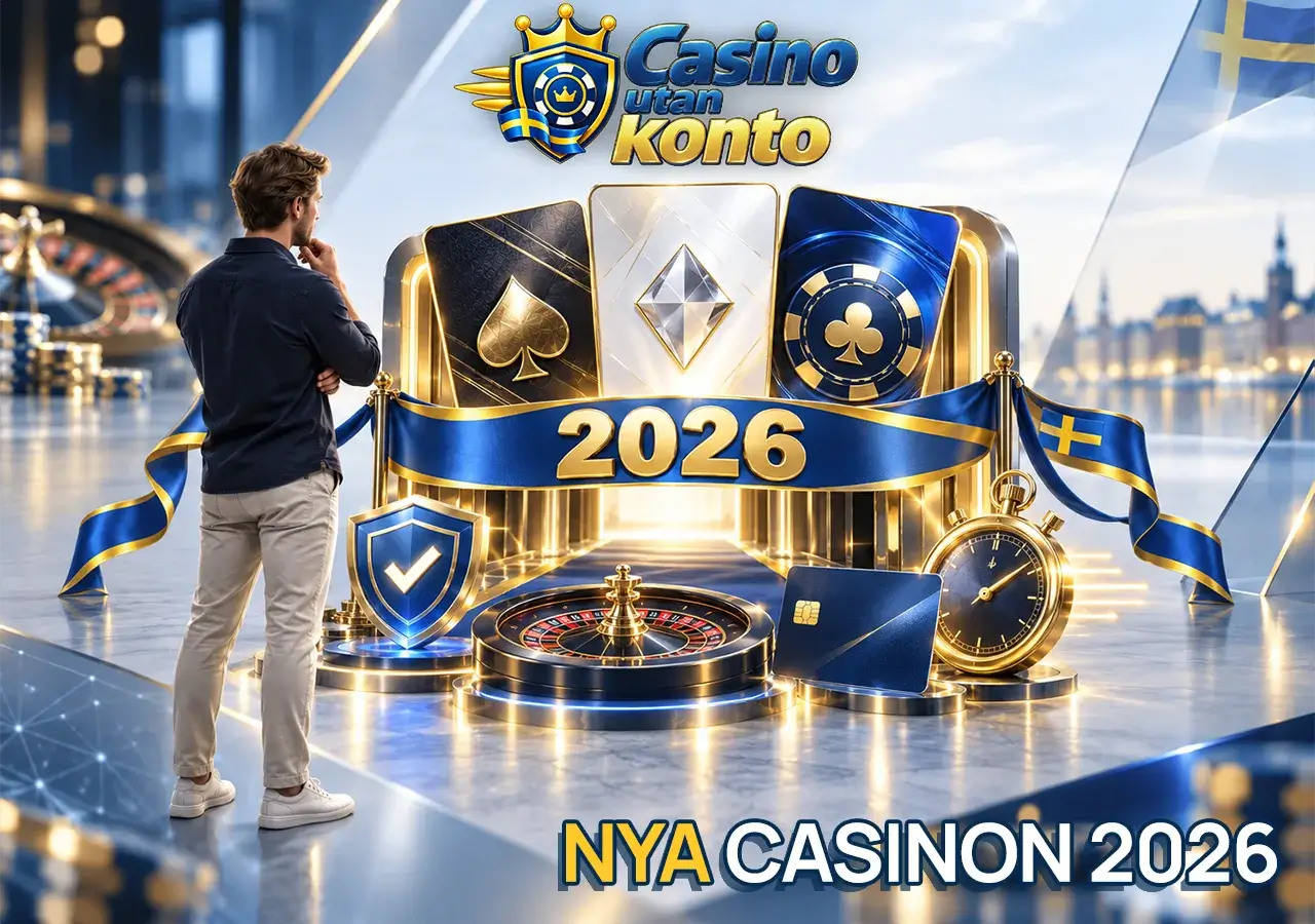 Aktuella nykomlingar med moderna betalningar och snabb verifiering 2026