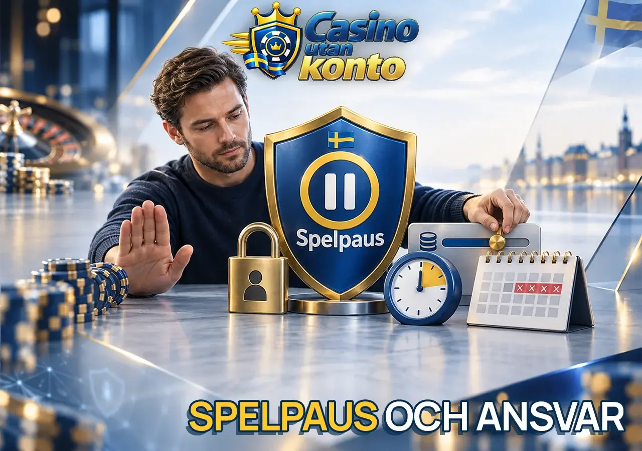 Skyddsverktyg, spelgränser och självavstängning för säkrare spelvanor